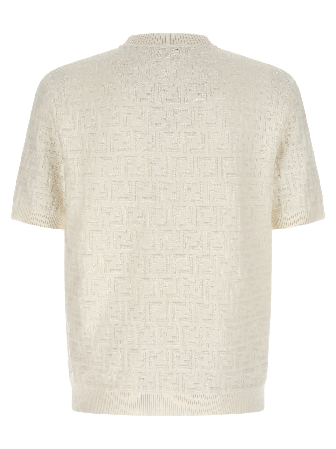 Fendi Ff Maglioni - Bianco | 62e2b7257925b1f08708ac0e03ea1ae5db6938b0