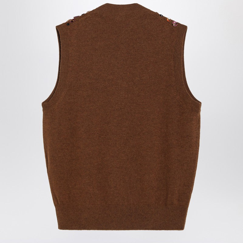 Fendi Vests - Marrone | 45ffd655e1887c3d517cc45289e4734a257493b5