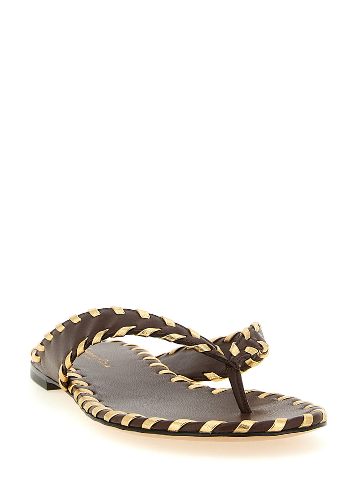 Gianvito Rossi Zaira Sandali - Marrone | 8819ff1d5f400dcb5ae5ad2c4cbf2376d1cda9f6