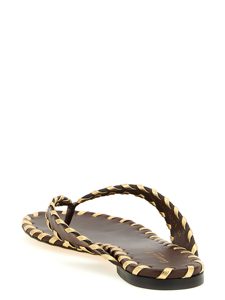 Gianvito Rossi Zaira Sandali - Marrone | 18aef1d9fde3519382bbf68da2dda2b112d5ab58