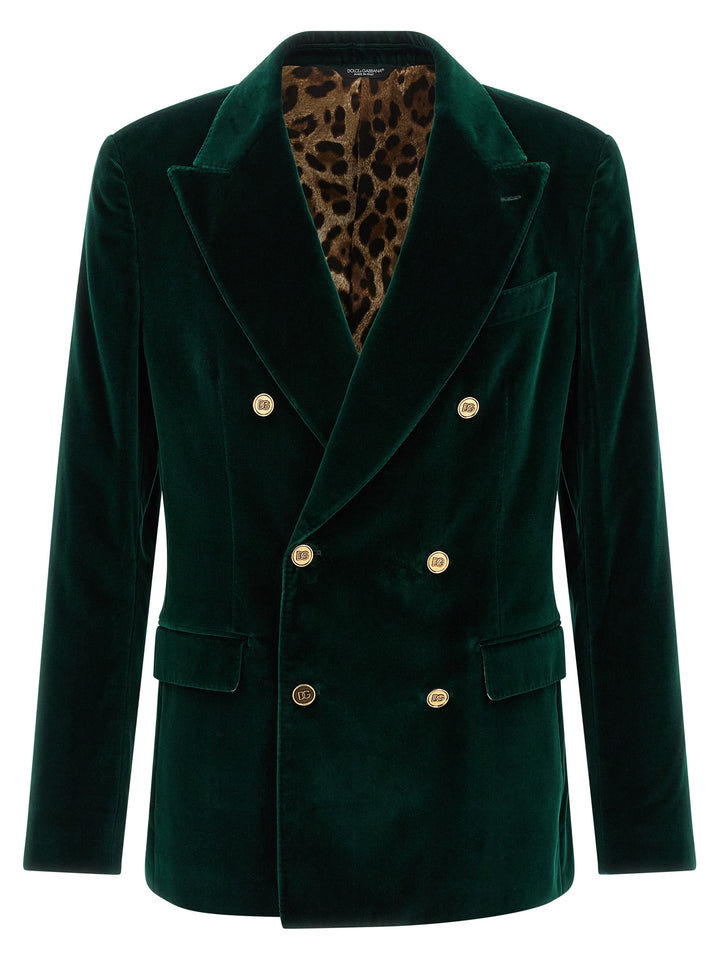 Dolce & Gabbana Sicilia Light Blazer - Verde | bb44964d7582b28ade6ecede17fe826595d70f41