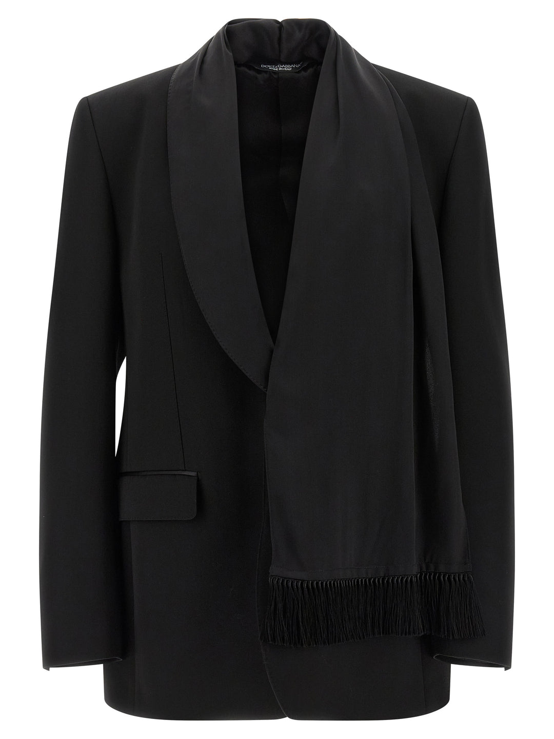 Dolce & Gabbana Shawl Neck Blazer - Nero | 2d943c3fb6c08017c806c33149f05f250602e19c