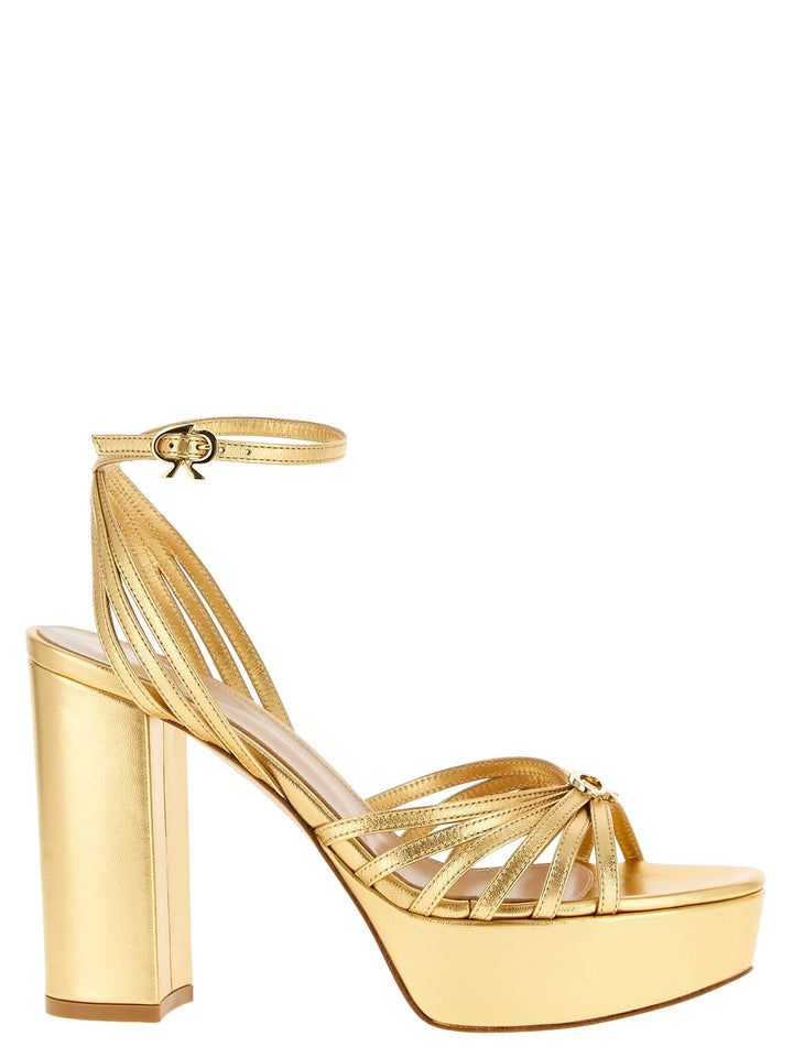 Gianvito Rossi Rita Sandali - Oro | fee8c99f1e614b6205f1f794d7e2cfcd0263e58d