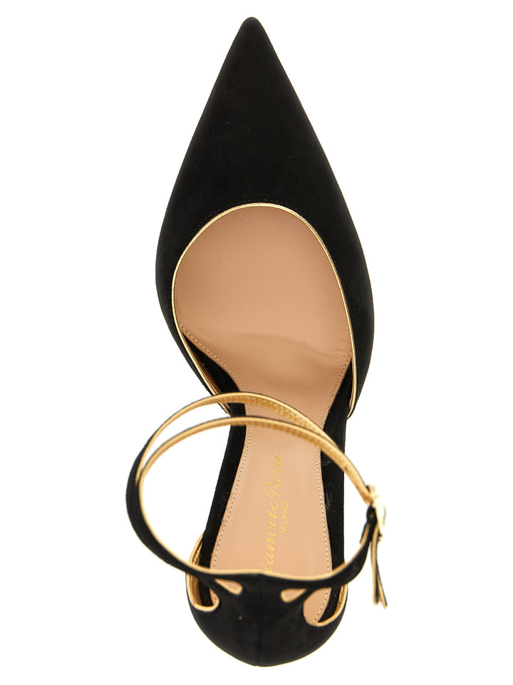 Gianvito Rossi Ivette Decollete - Nero | 657df355a1b58807704332a401911f795cf2a7b0