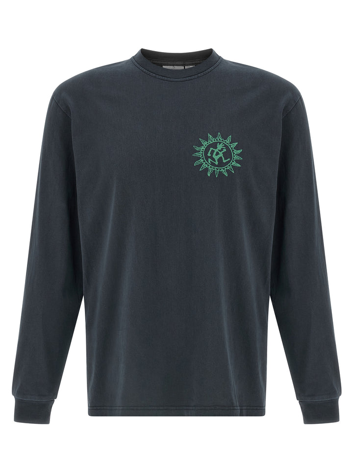 Gramicci Sun T shirt - Blu | d7ffeb9561da6420ad1af8208f58a9b309a18563