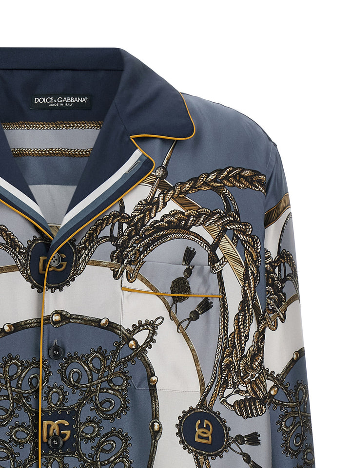 Dolce & Gabbana Cargo Camicie - Blu | 0be94ca968bf8da44d65926422e2c39044b57b0e