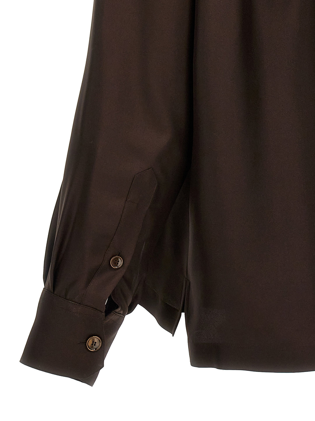 Dolce & Gabbana Logo Embroidery Shirt Camicie - Marrone | 740f9bb3772fac92189e3d67f9cc993701844a14