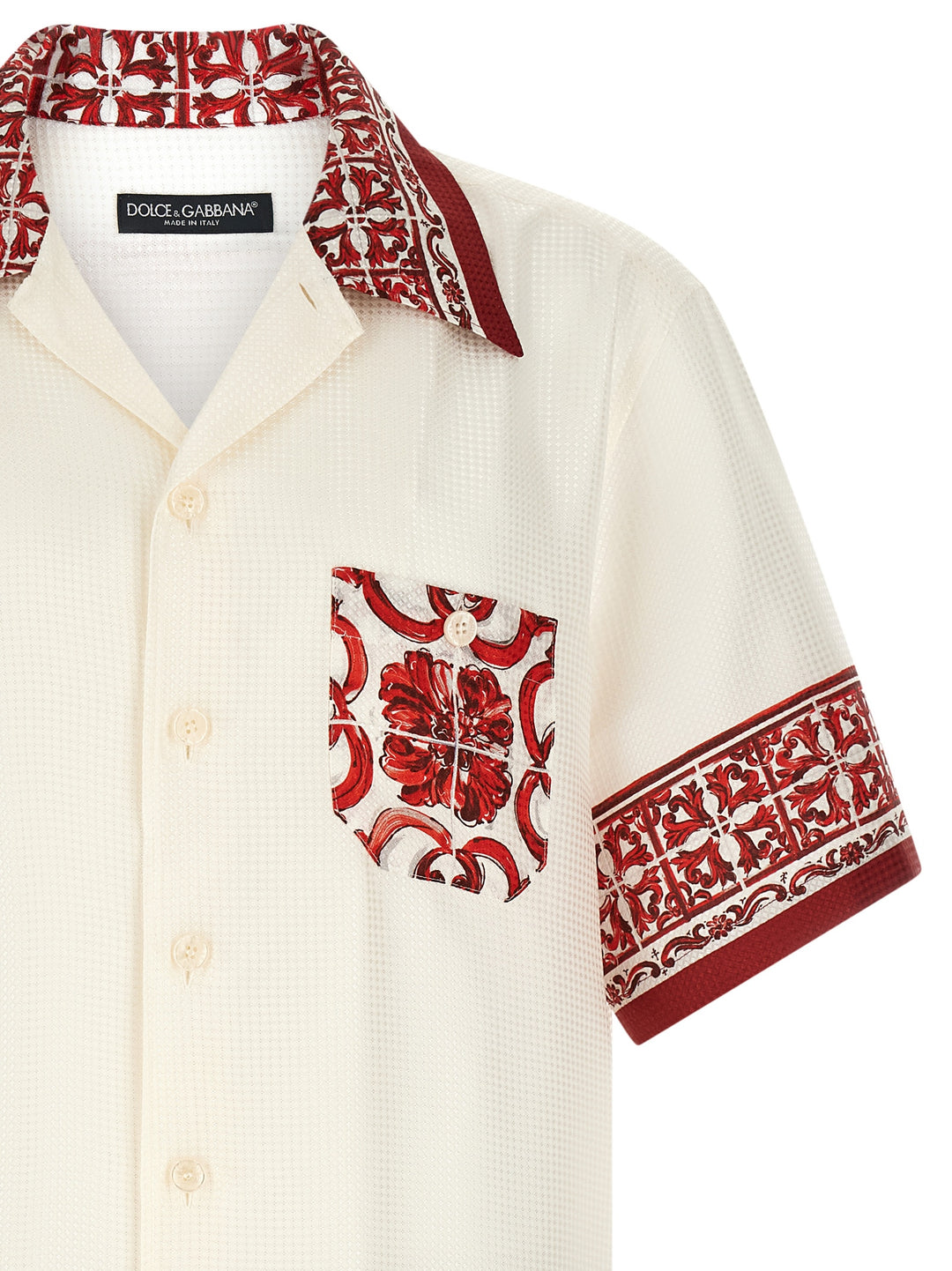 Dolce & Gabbana Hawaii Camicie - Rosso | 1675180e023306490a09aecf0d9f3dc6f006da65