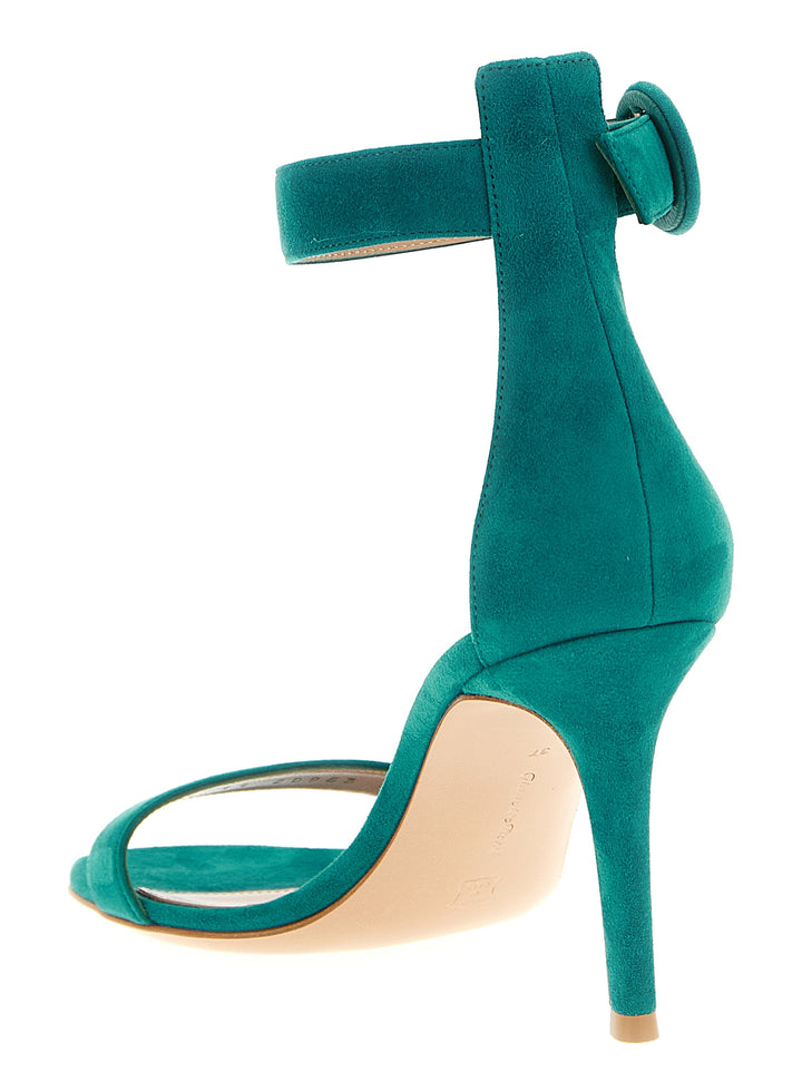 Gianvito Rossi Portofino Sandali - Verde | 6215afe5d564530dffb2c1e9e384cc86c1b0f42c