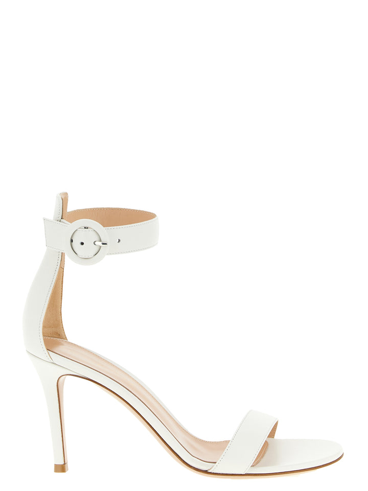 Gianvito Rossi Portofino Sandali - Bianco | 3c53d741b20ae5ba7611e30a59dfa694cdfe4a68