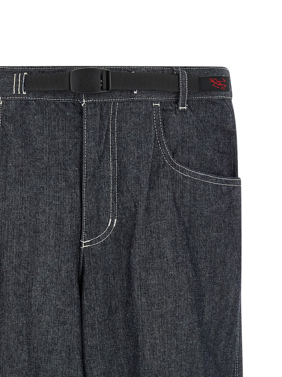 Gramicci Japanese Chambray Double Knee Jeans - Blu | c40a7afa0dd692d88d23b38fdc63e878c939760d