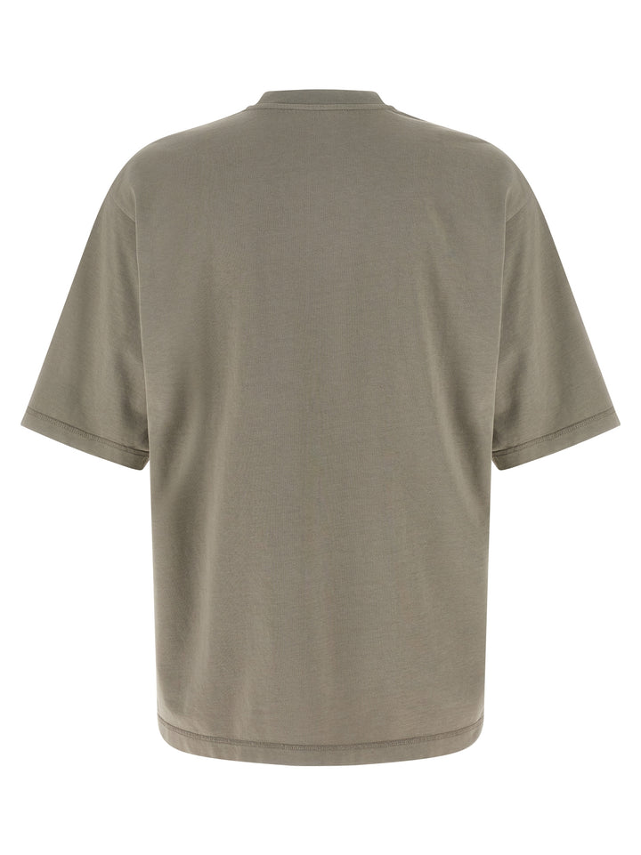 Dolce & Gabbana Flocked Print T shirt - Grigio | ab997c247dc28f79b0cd0275334c10a0bc529b31