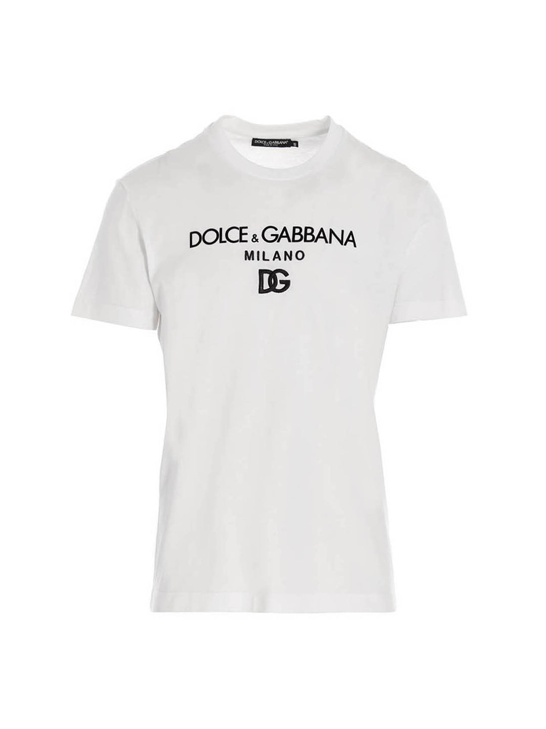 Dolce & Gabbana Dg Essential T shirt - Bianco | 58429a886c2e72a4b82ce8b65c6394d6c03233b4