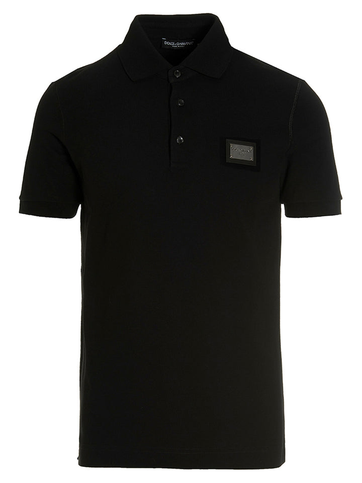 Dolce & Gabbana Dg Essential Polo - Nero | 8afaae497f17ee9e2a75e89c25e41825ad2ef7ad