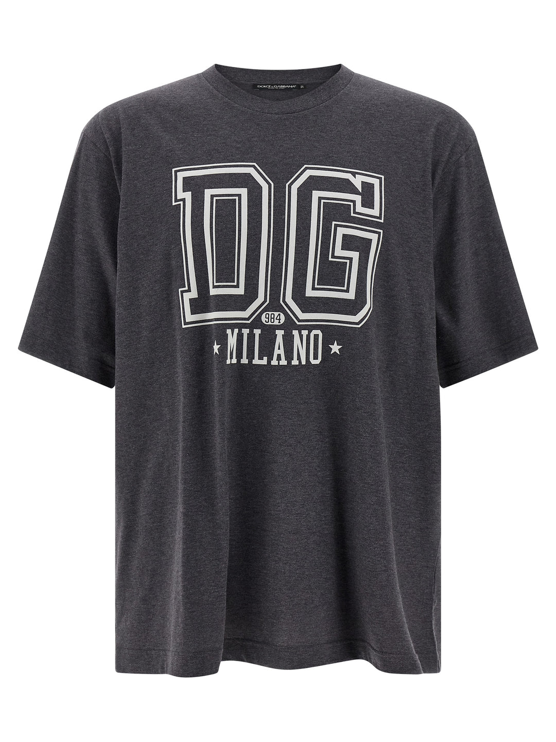 Dolce & Gabbana Flocked Print T shirt - Grigio | a00a0c7a32d566d2357115d8e15856459e6f444f
