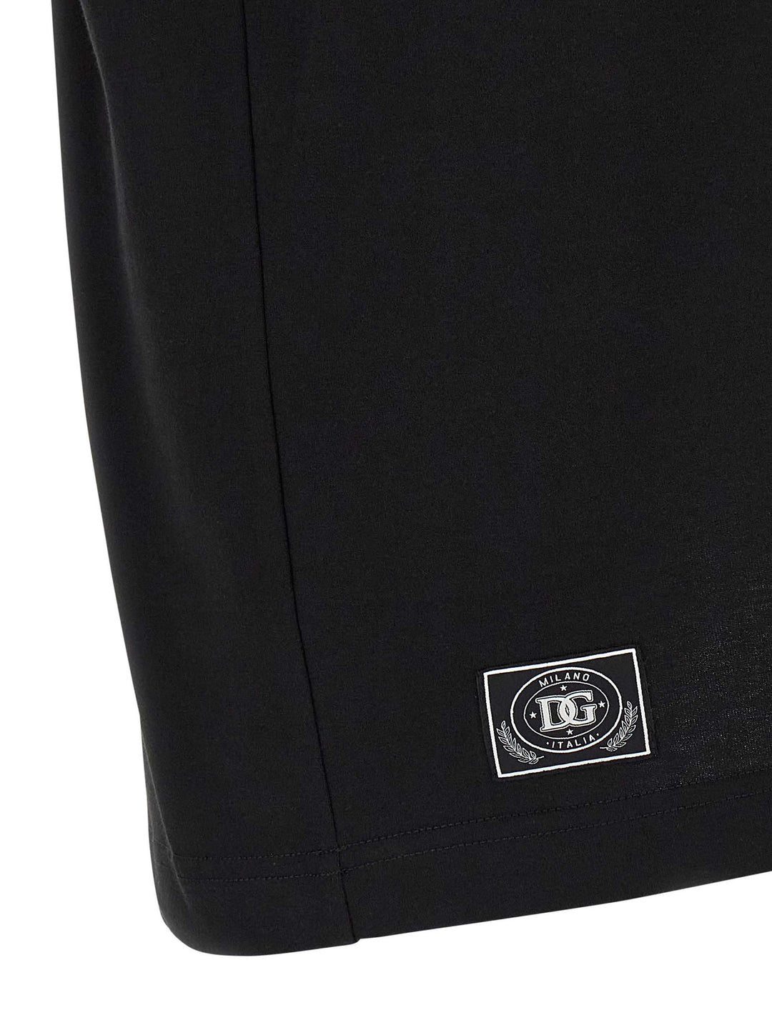 Dolce & Gabbana Logo Embroidery T shirt - Bianco/Nero | c76195ba4250abf3d8617aea55512739b12622ed