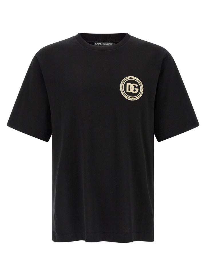 Dolce & Gabbana Dg T shirt - Nero | 60d1e890be1dd2f611647b306bd3f54b0178d8ca