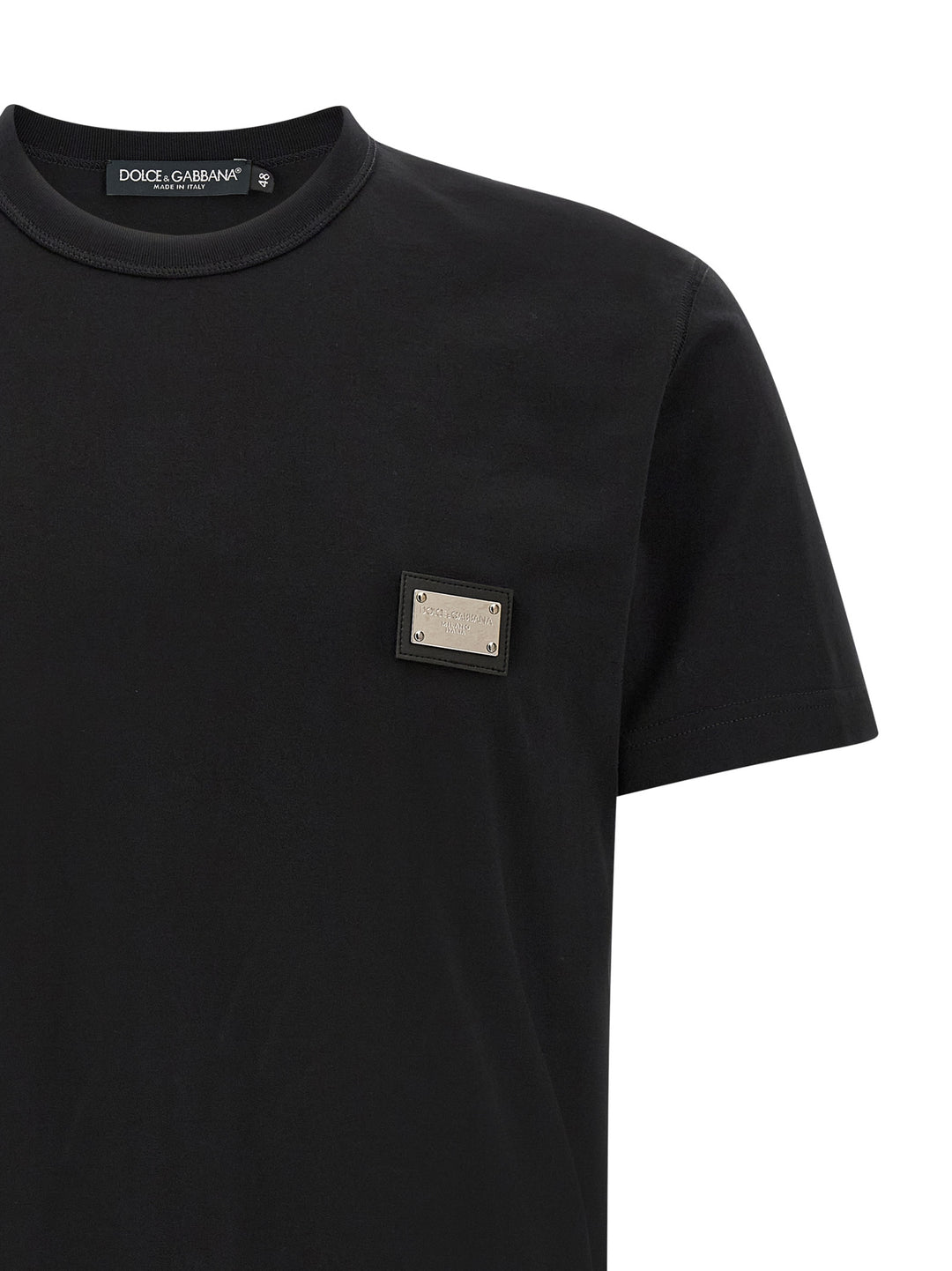 Dolce & Gabbana Logo Plate T shirt - Nero | dc2e8d4774b5c6c0139dfaef96b1d65e4e5c320b