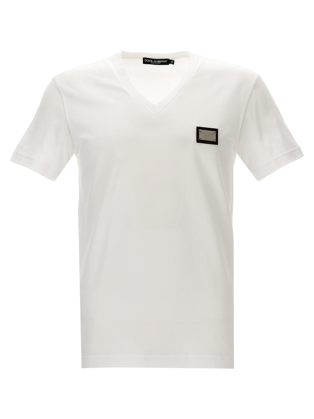 Dolce & Gabbana Logo T shirt - Bianco | 043914b867673f70d7323b56c75af919e9292eaf