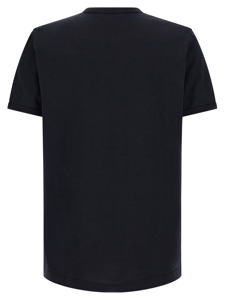 Dolce & Gabbana Metal Plate T shirt - Blu | 305a3ac2d93ac15224f6380fb876942461bd8c97
