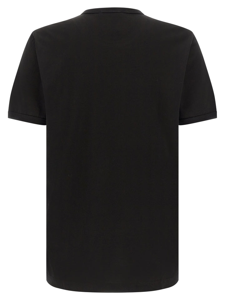 Dolce & Gabbana Metal Plate T shirt - Nero | 44b7b75bc9f77c0f8a01e9bf4d05734c607b8995