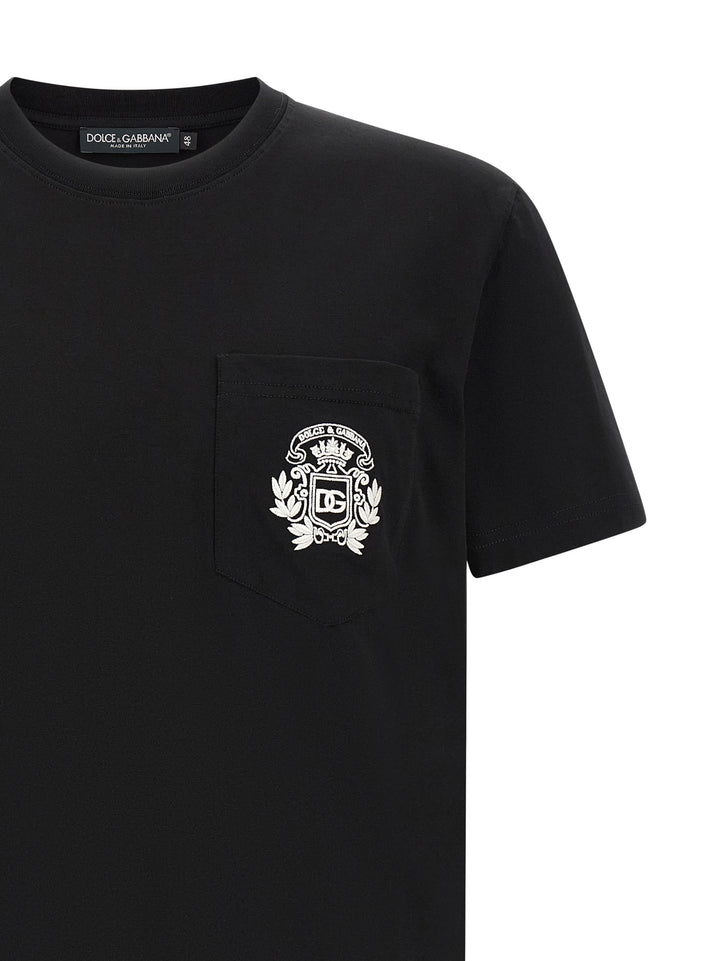 Dolce & Gabbana Dg T shirt - Nero | e3bf042461e5a94de278660a56e183550de1b514