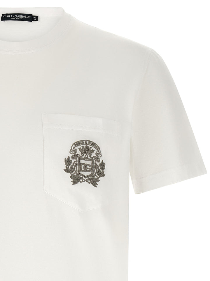 Dolce & Gabbana Dg T shirt - Bianco | c9ada36628db7c8b970a9060e28b8128b0f78950