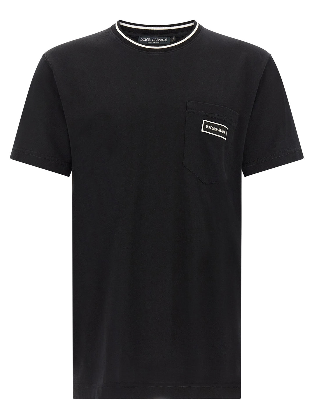 Dolce & Gabbana Logo Pocket T shirt - Nero | 977d9892928c57ee64ffbd18472beb7cddb23924