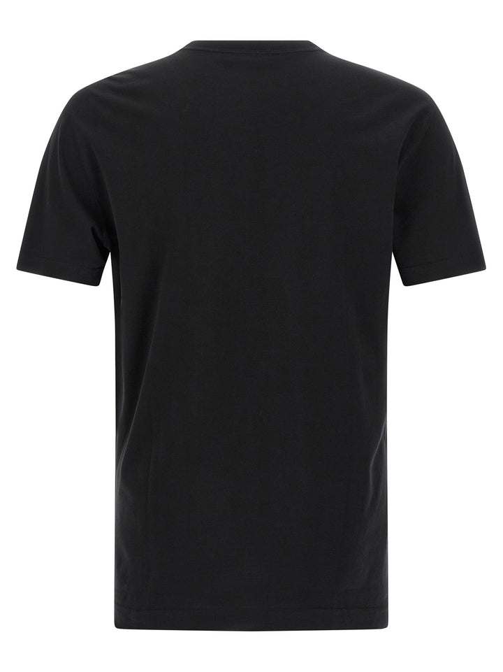 Dolce & Gabbana Dg Logo Print T shirt - Bianco/Nero | 40c3c0622b35a961f7afb242fe26243b75885fe3