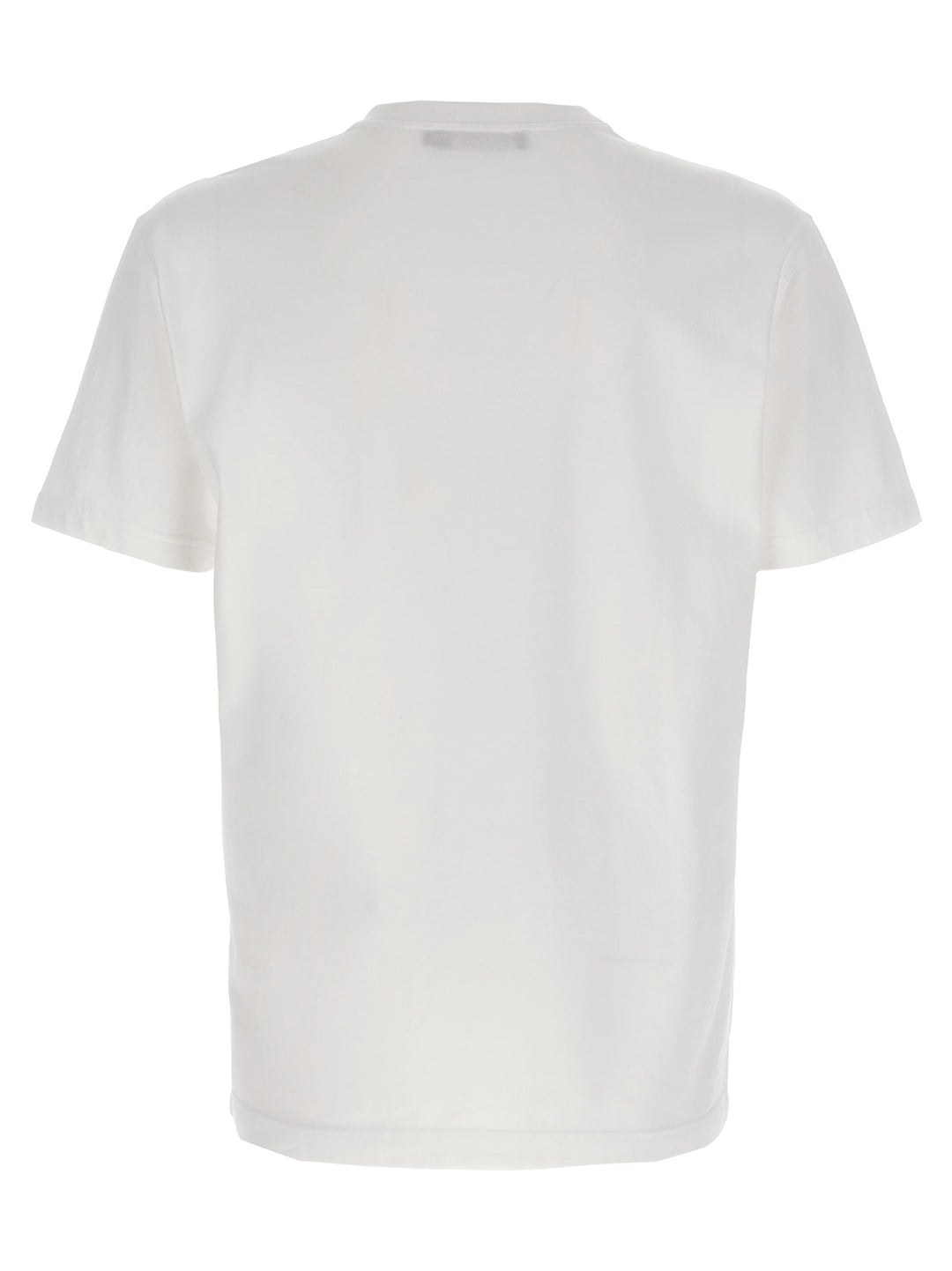 Dolce & Gabbana Flock Print T shirt - Bianco/Nero | c02bc02216f40912b53b618341d0f55635a90c00
