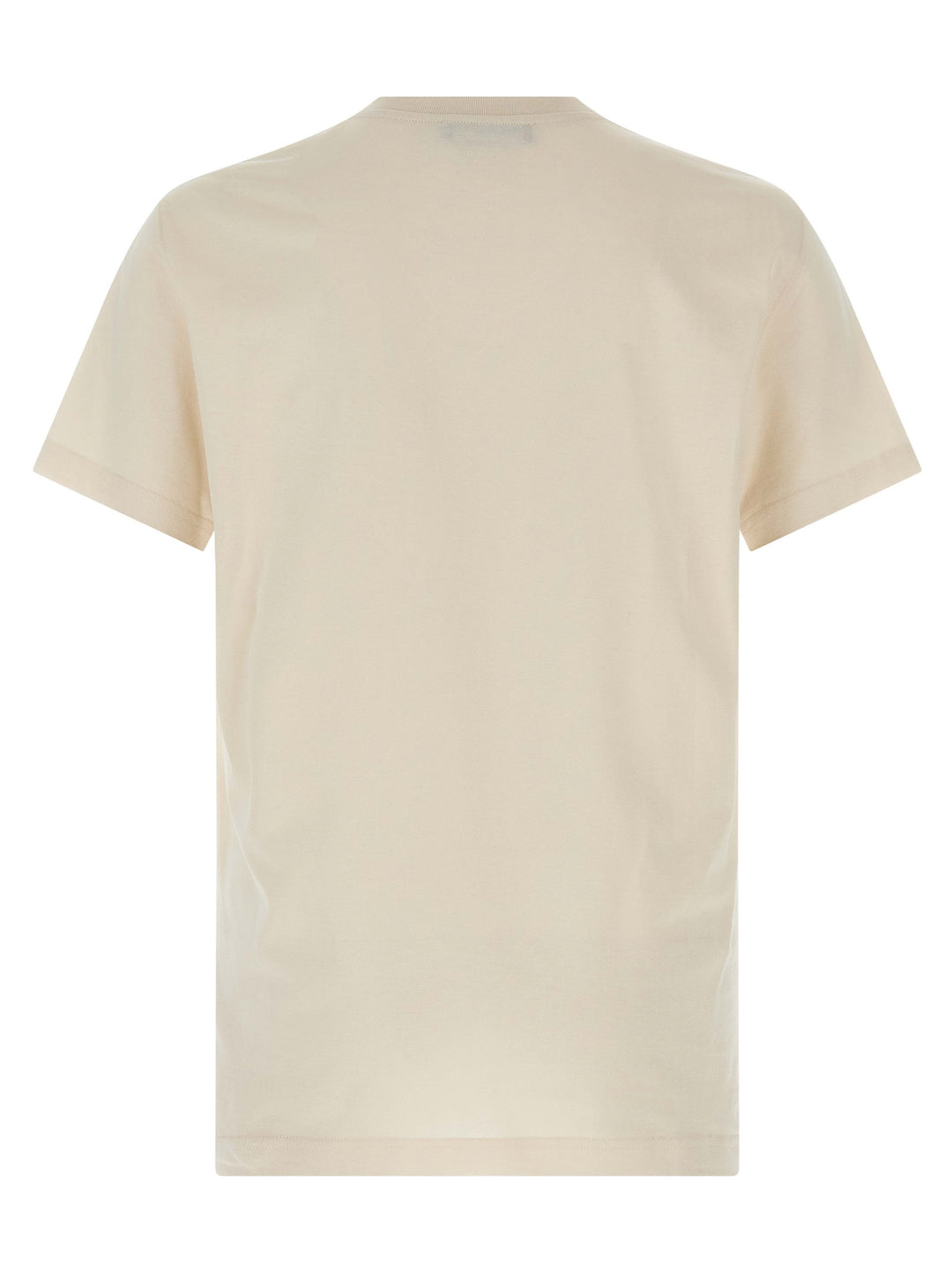 Dolce & Gabbana Double Embroidery T shirt - Beige | cc046151d624977c9cd51f36cc120f897190c86e