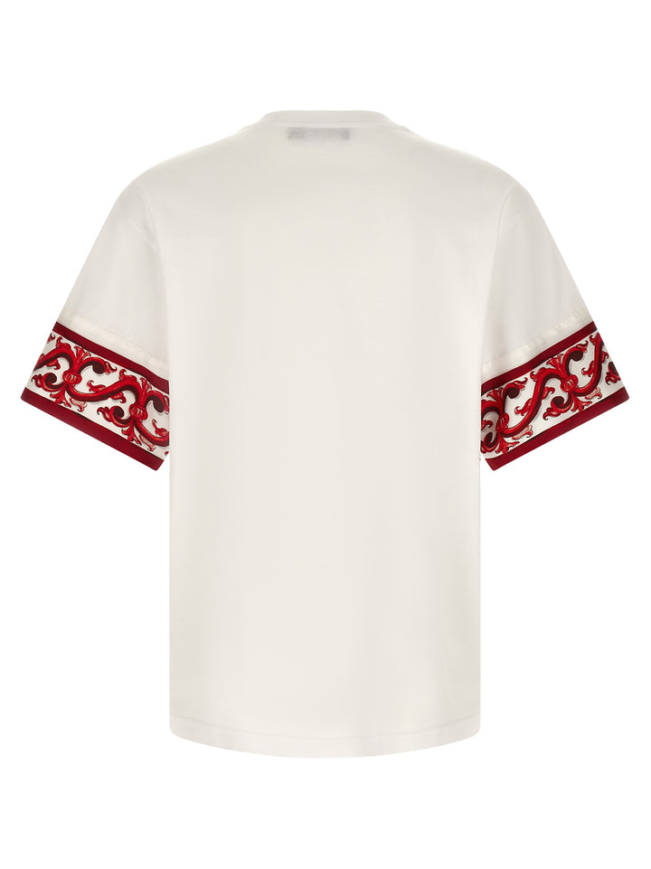 Dolce & Gabbana Maiolica T shirt - Rosso | 34c41e07bcd5c5326bd5ce4d2e5ba884c13b4002