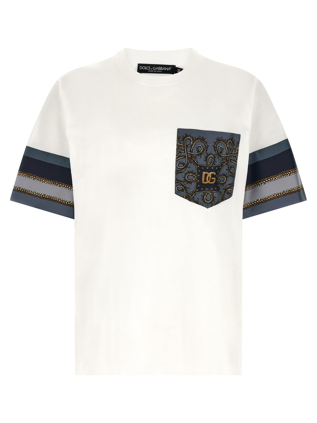 Dolce & Gabbana Cargo T shirt - Bianco | 0c8902d73e4533bc4651ca80187e438a687d5d78