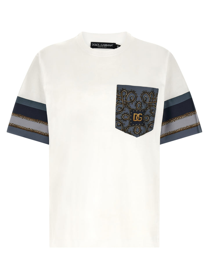 Dolce & Gabbana Cargo T shirt - Bianco | 0c8902d73e4533bc4651ca80187e438a687d5d78