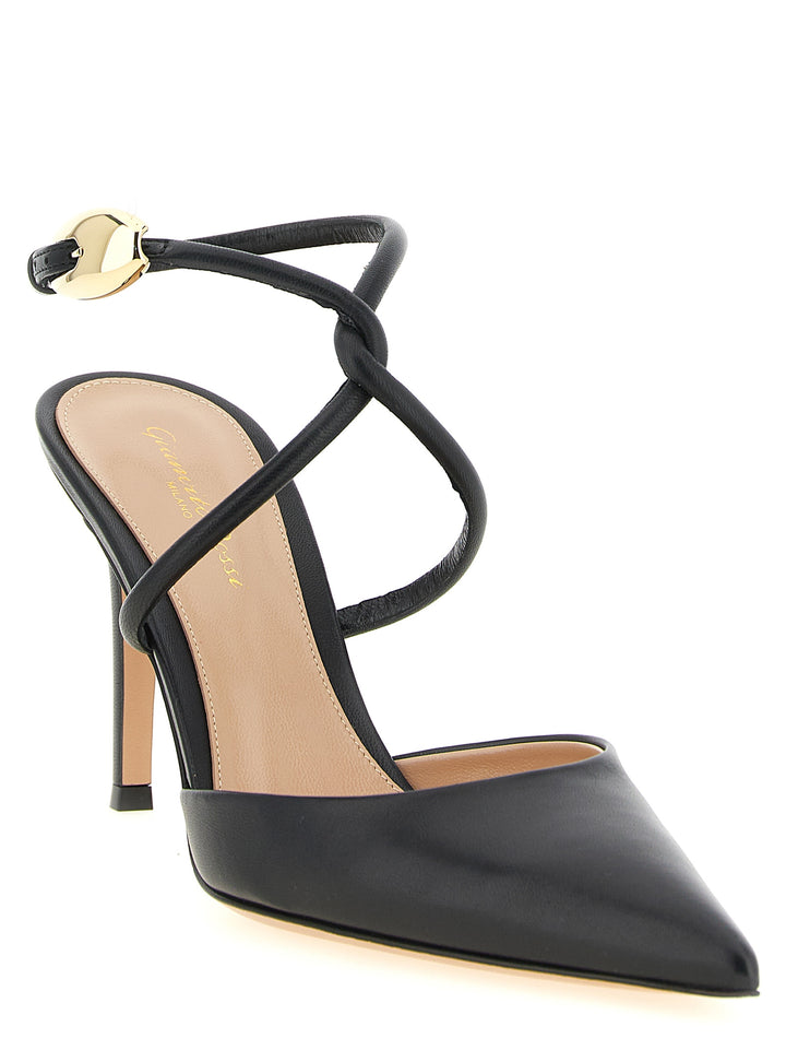 Gianvito Rossi Jungle Mamba Decollete - Nero | 11eb73319f678d2702b814f95c0b97fedf068b4f