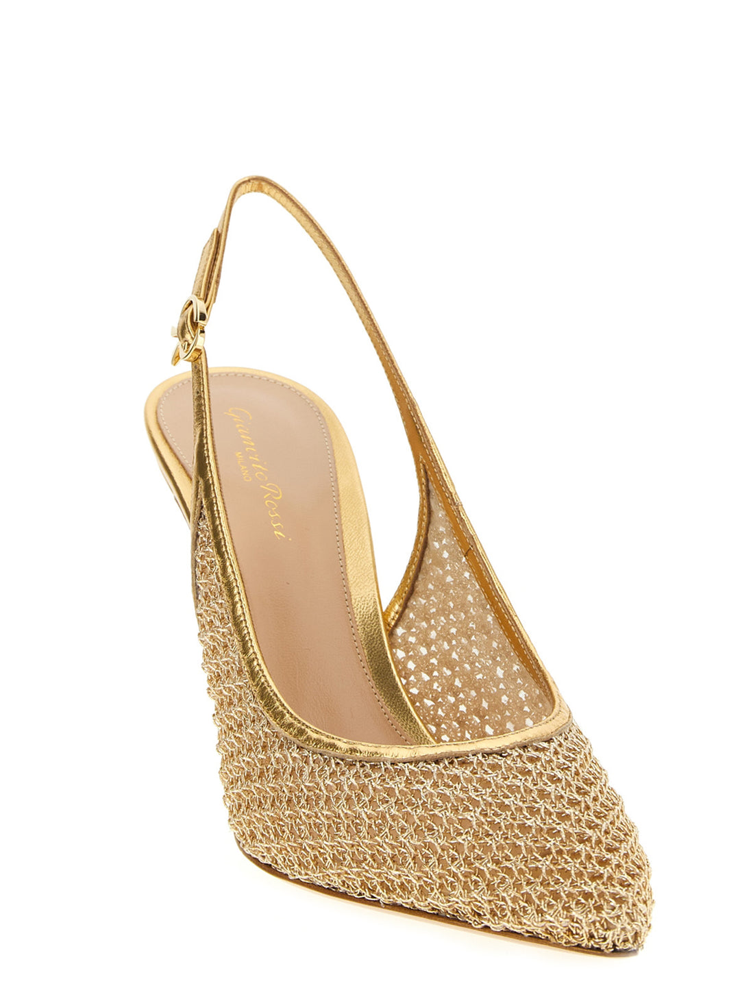 Gianvito Rossi Nikki Decollete - Oro | 78996df43daeaedaeb433f67fb5b1d11f8fe5300