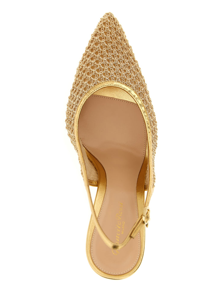 Gianvito Rossi Nikki Decollete - Oro | 6ffabeba220a04325531ec1155c8e6d379052fd1