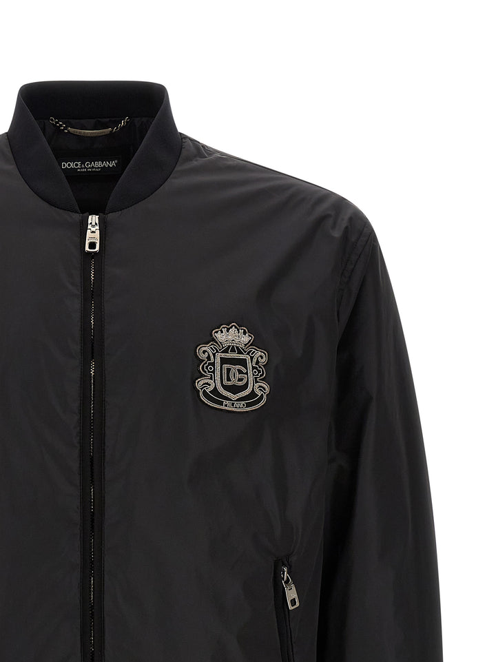 Dolce & Gabbana Dg Puffer Jackets - Nero | 8b8037a24964dbb6893ef0ac661799c1a003ea42
