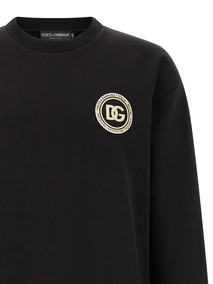 Dolce & Gabbana Dg Felpe - Nero | 03a2fcf881b37774302c3c418cb5b4bb4e12b248