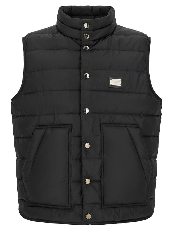 Essential Weste Schwarz