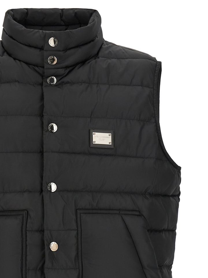 Dolce & Gabbana Essential Gilet - Nero | dd630234c406c041d9cc083f003f8b84a26e20ea