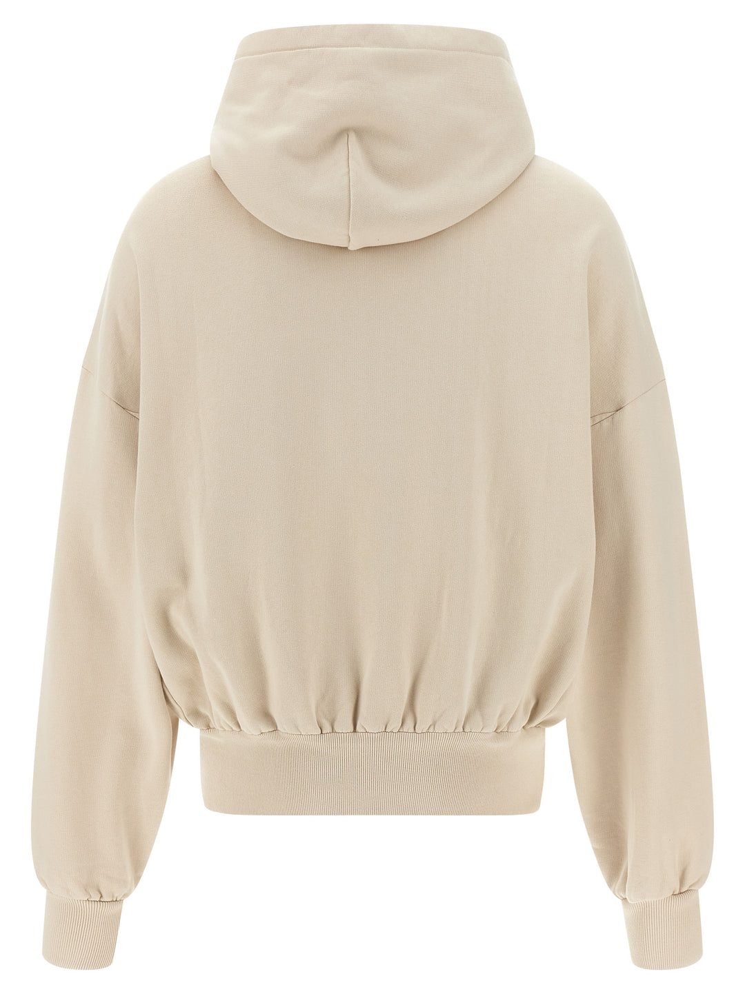 Dolce & Gabbana Logo Print Hoodie Felpe - Beige | 9444421b4578bf1685d41cdceef0b77754f40089