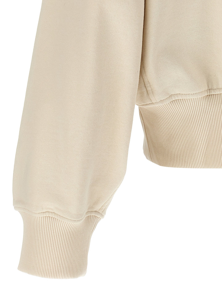 Dolce & Gabbana Embroidered Hoodie Felpe - Beige | ef631b47055737b71f3475e289d66b4dea35a286