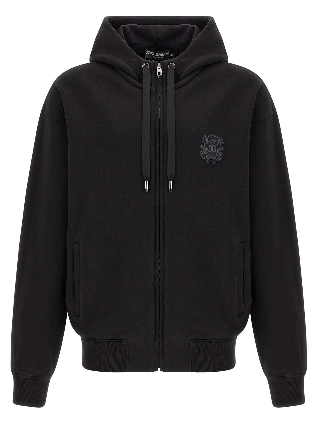 Dolce & Gabbana Coat Of Arms Logo Hoodie Felpe - Nero | 7ded843717c26c6db33b48be1b9c66cc501033bc