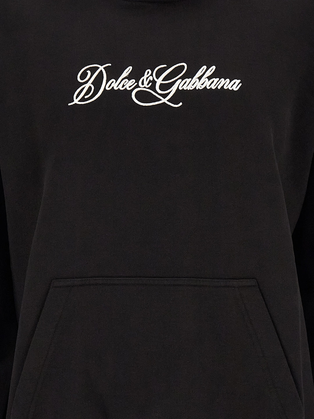 Dolce & Gabbana Logo Embroidery Hoodie Felpe - Nero | fc9d277121c0c354d259b56b45917576c6ccbba8