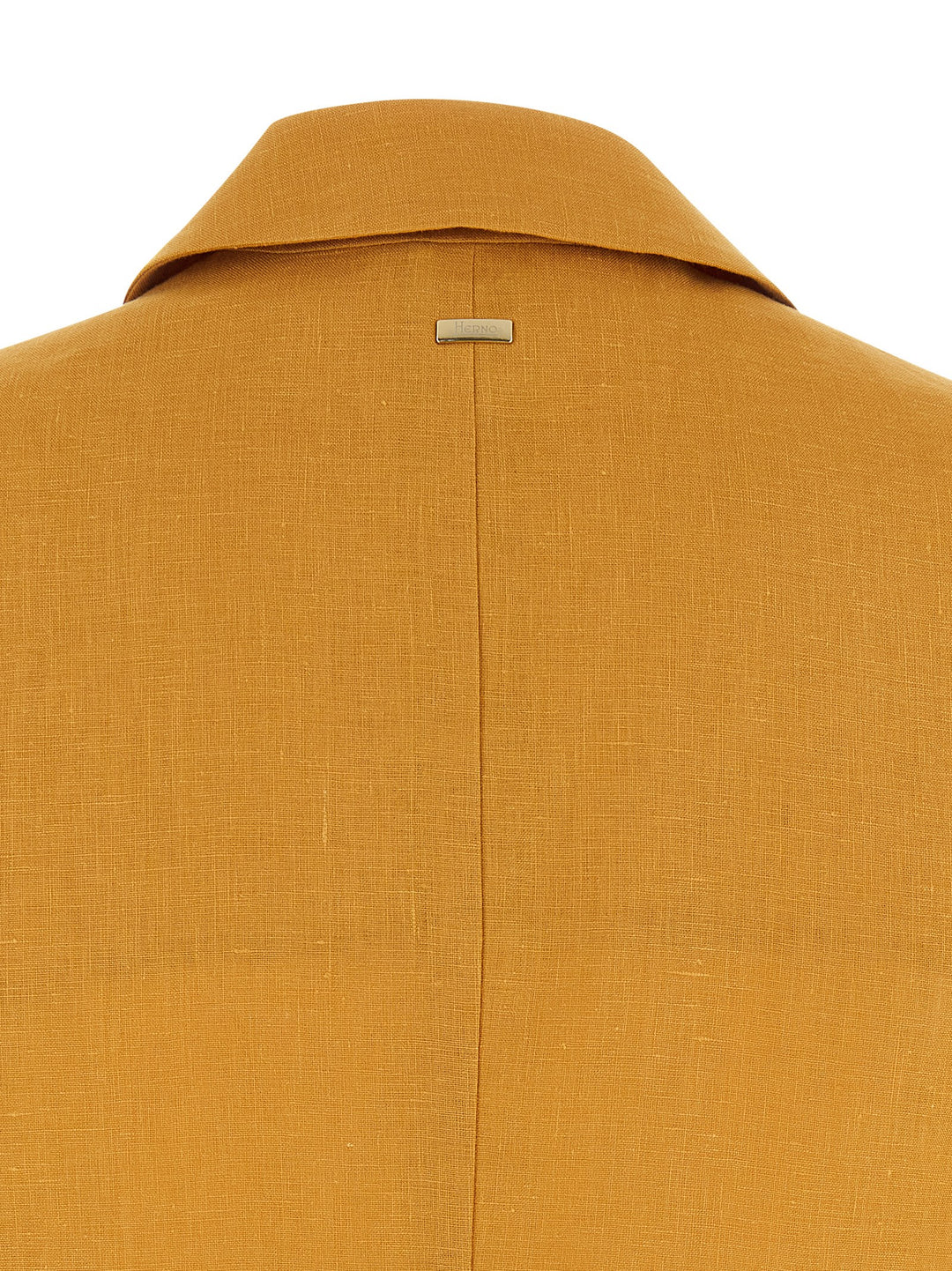 Herno Linen Vest Gilet - Giallo | 01a4c08146e8ca2d6c6e2756582ae18ec97eba67