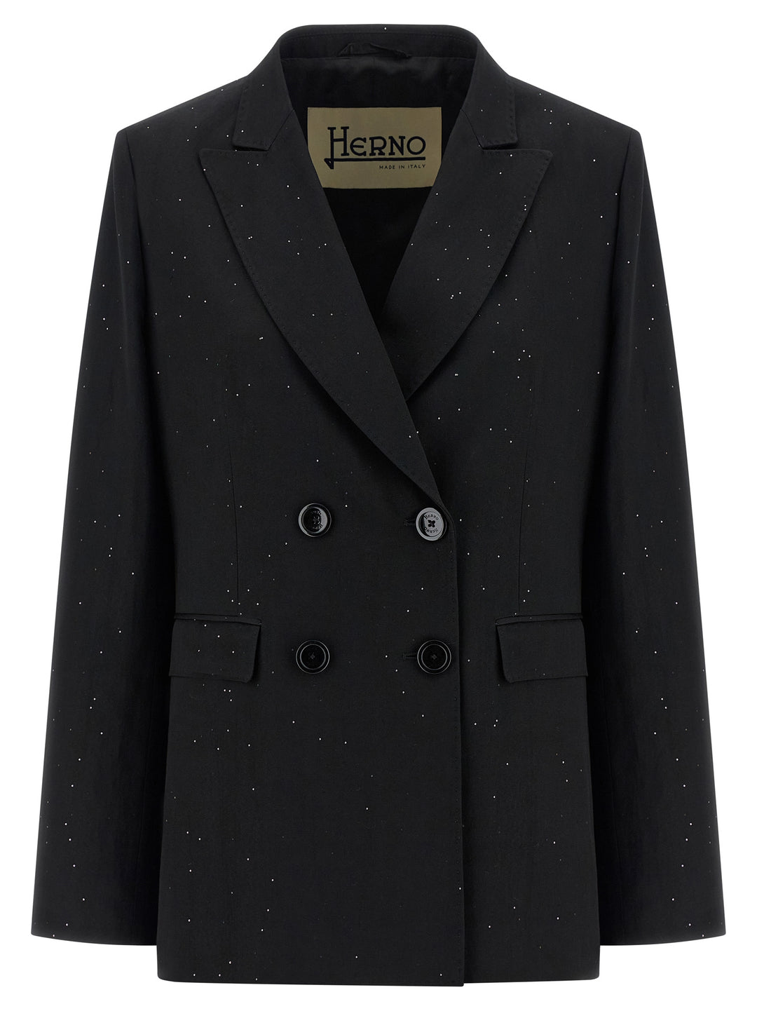 Herno Micro Sequin Blazer BlazerS - Nero | 59bf18b50a9cc77dd44a8ffbb73949b752483178