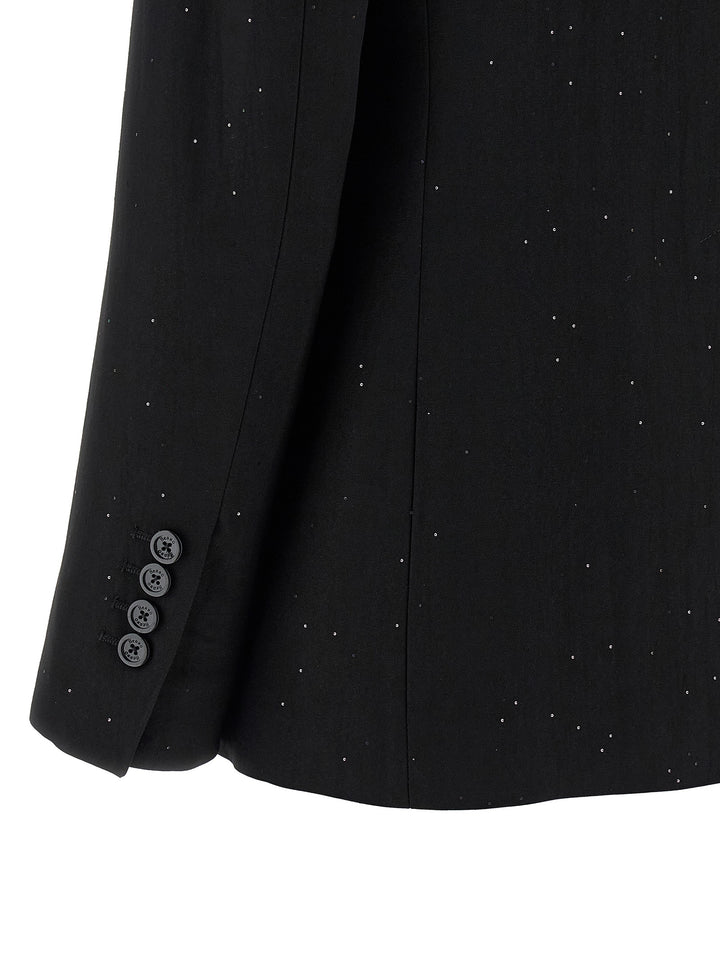 Herno Micro Sequin Blazer BlazerS - Nero | 75bfbdb4ef3f128b6034e849845b471804a5d22b