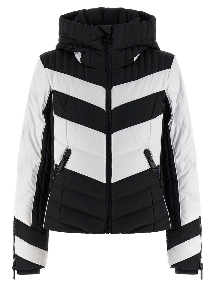 Goldbergh Valanga Puffer Jackets - Bianco/Nero | a98e8e92bc74d1cc913d40e665e53b23b30d8f9b