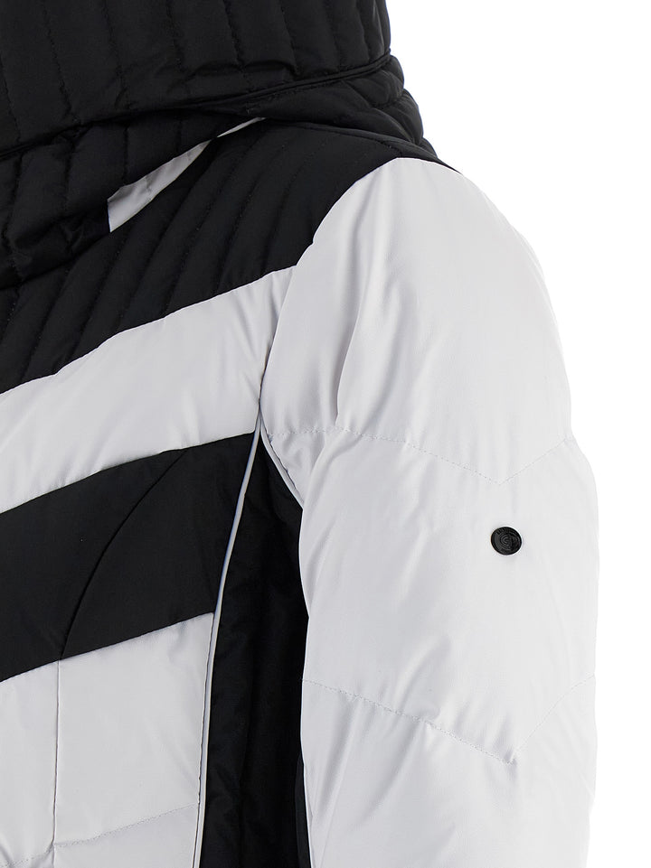 Goldbergh Valanga Puffer Jackets - Bianco/Nero | cc15bf403c525e9ff73822409e1875675fc71228